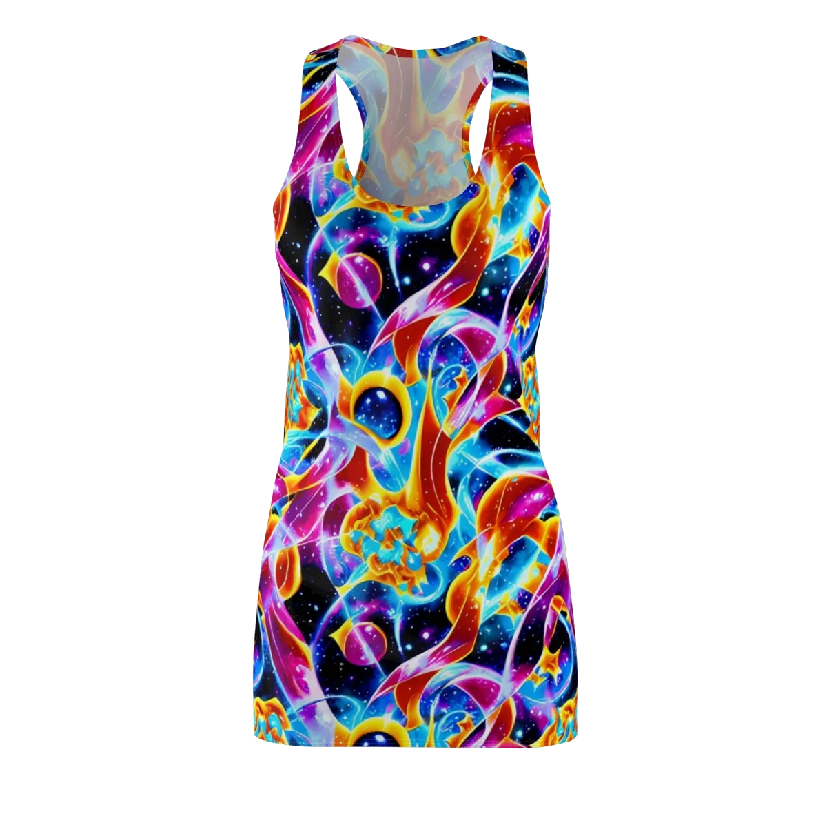 Radiant Gravity on Racerback Dress — Front