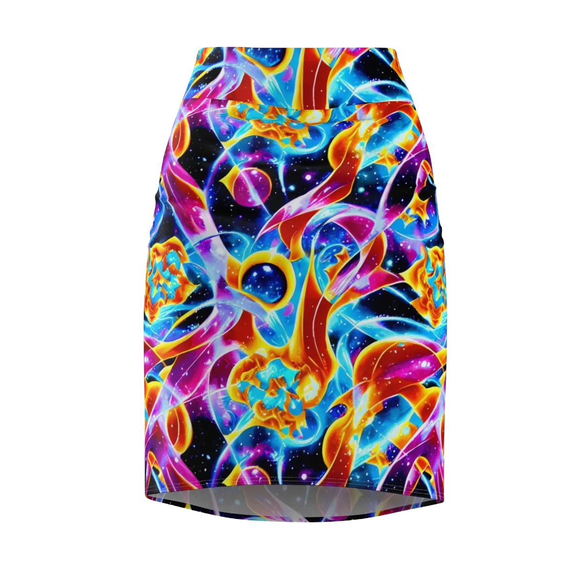 Radiant Gravity on Pencil Skirt — Front