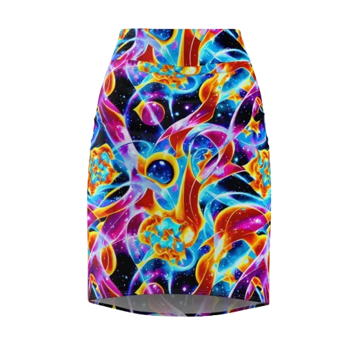 Radiant Gravity on a Pencil Skirt
