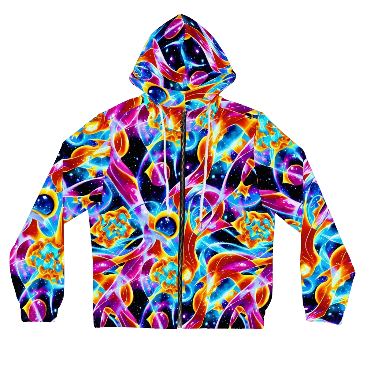 Radiant Gravity on Women's Full-Zip Hoodie — Front