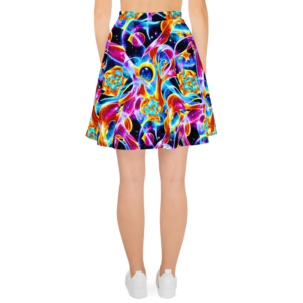 Radiant Gravity on Skater Skirt — Back