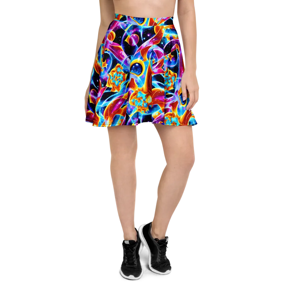Radiant Gravity on Skater Skirt — Front