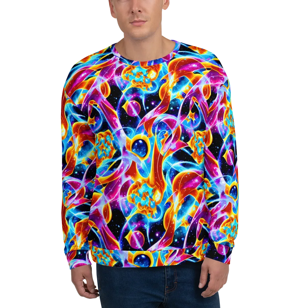 Radiant Gravity on Sweatshirt — Front