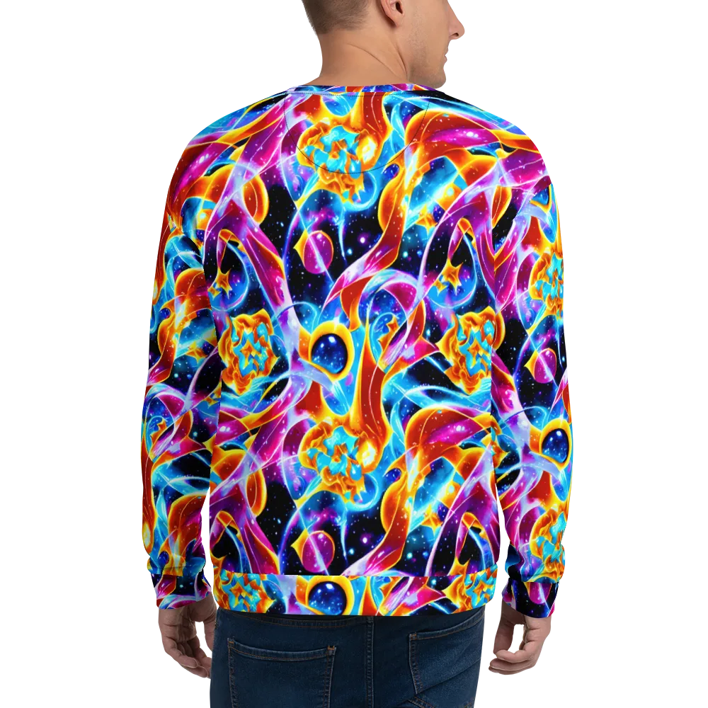 Radiant Gravity on Sweatshirt — Back