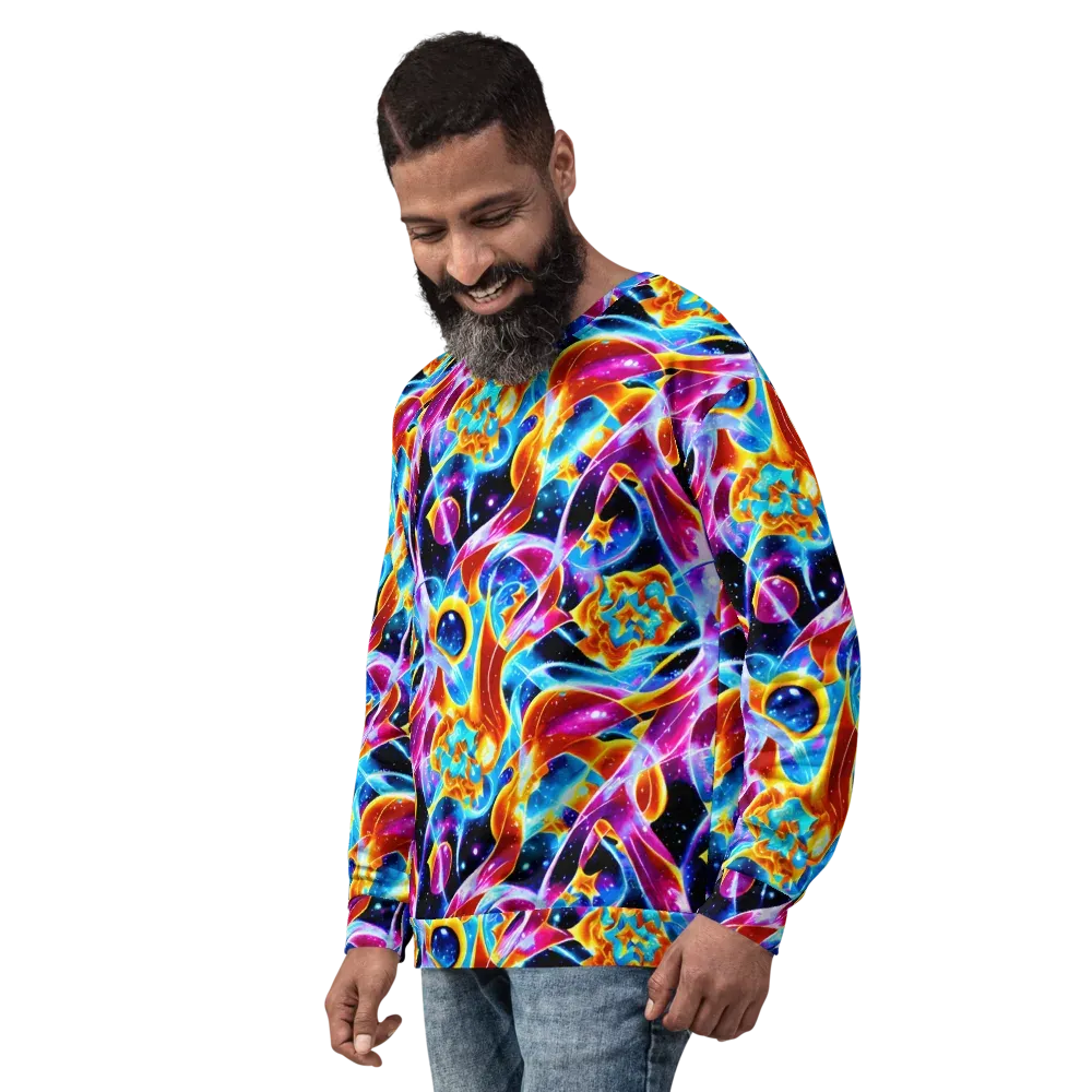 Radiant Gravity on Sweatshirt — Left Front