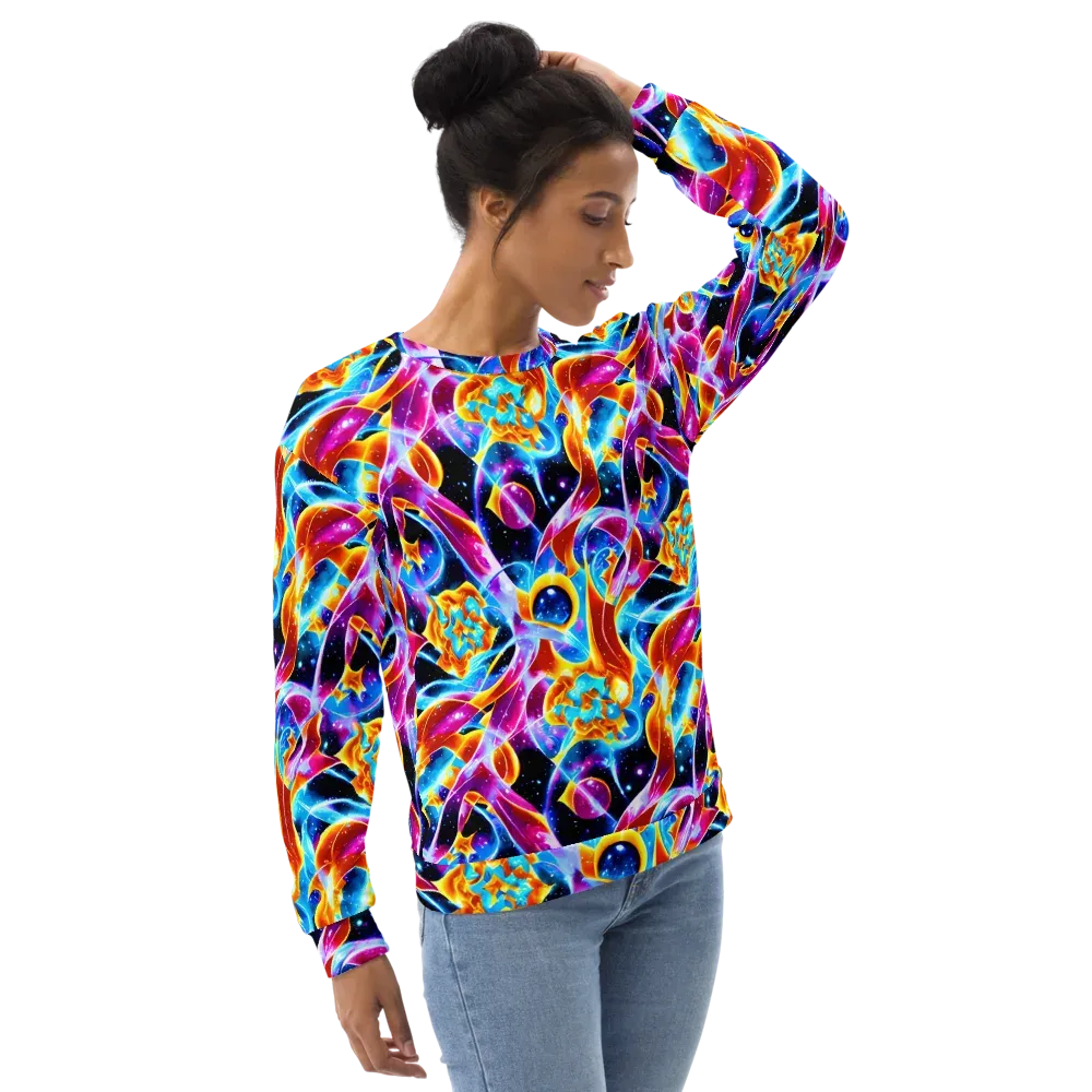 Radiant Gravity on Sweatshirt — Right Front