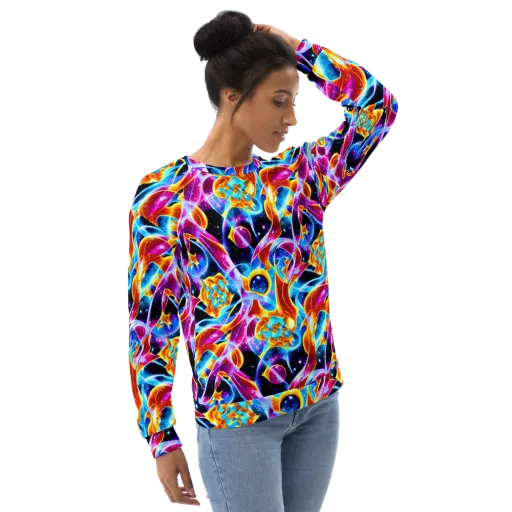 Radiant Gravity on a Sweatshirt