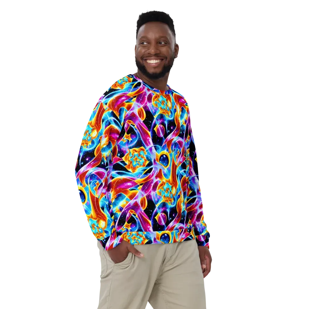 Radiant Gravity on Sweatshirt — Front