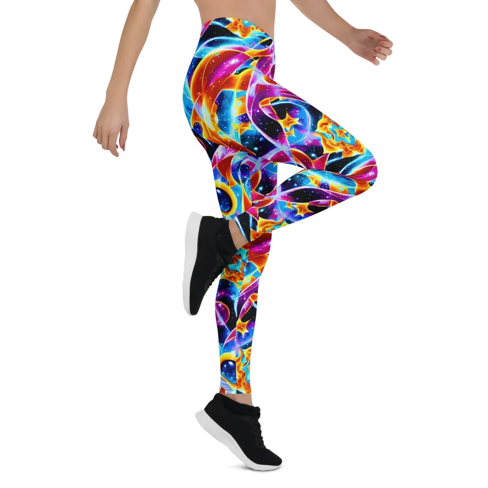 Radiant Gravity on Leggings — Right