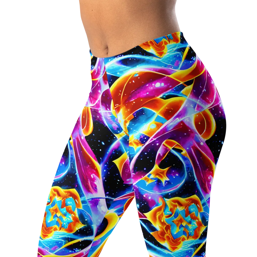Radiant Gravity on Leggings — Left Front