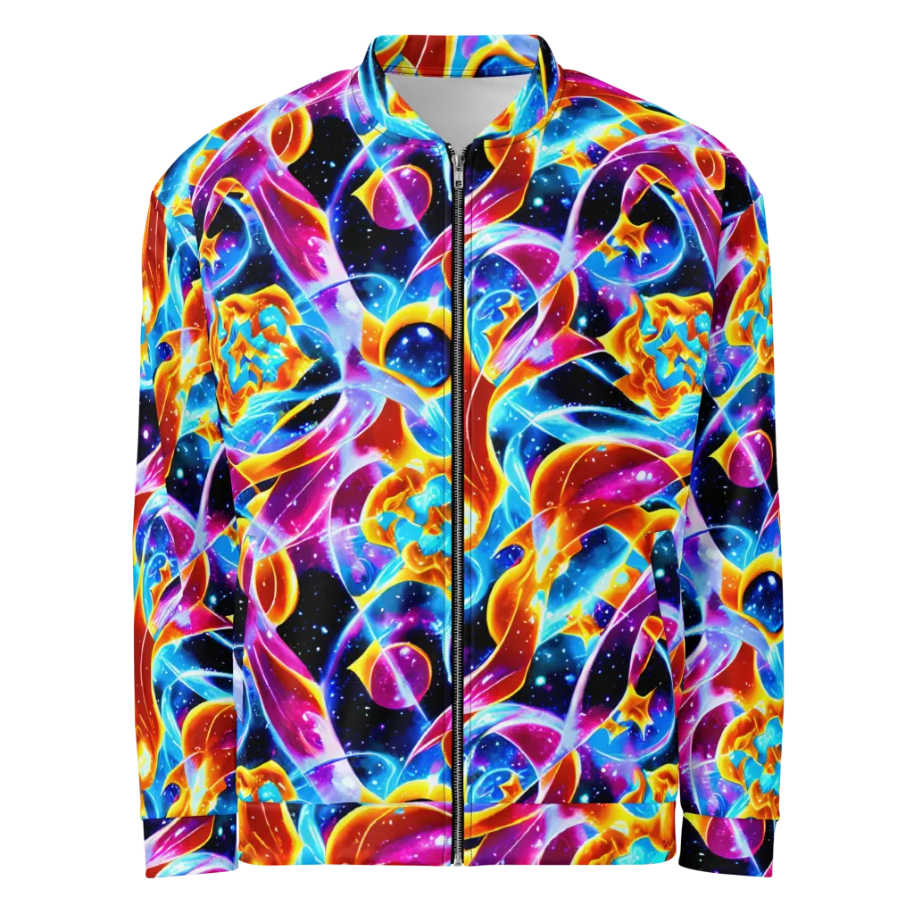 Radiant Gravity on Bomber Jacket — Front