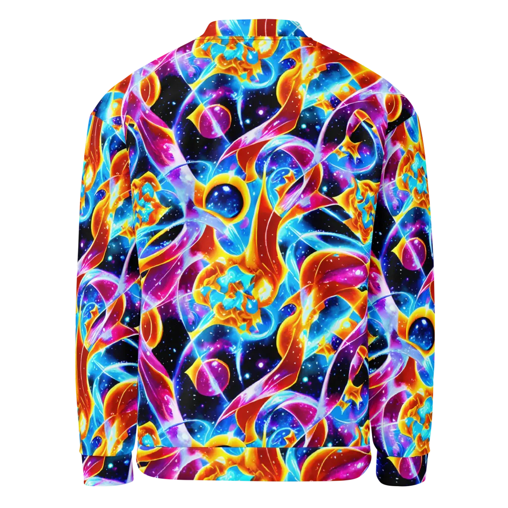 Radiant Gravity on Bomber Jacket — Back
