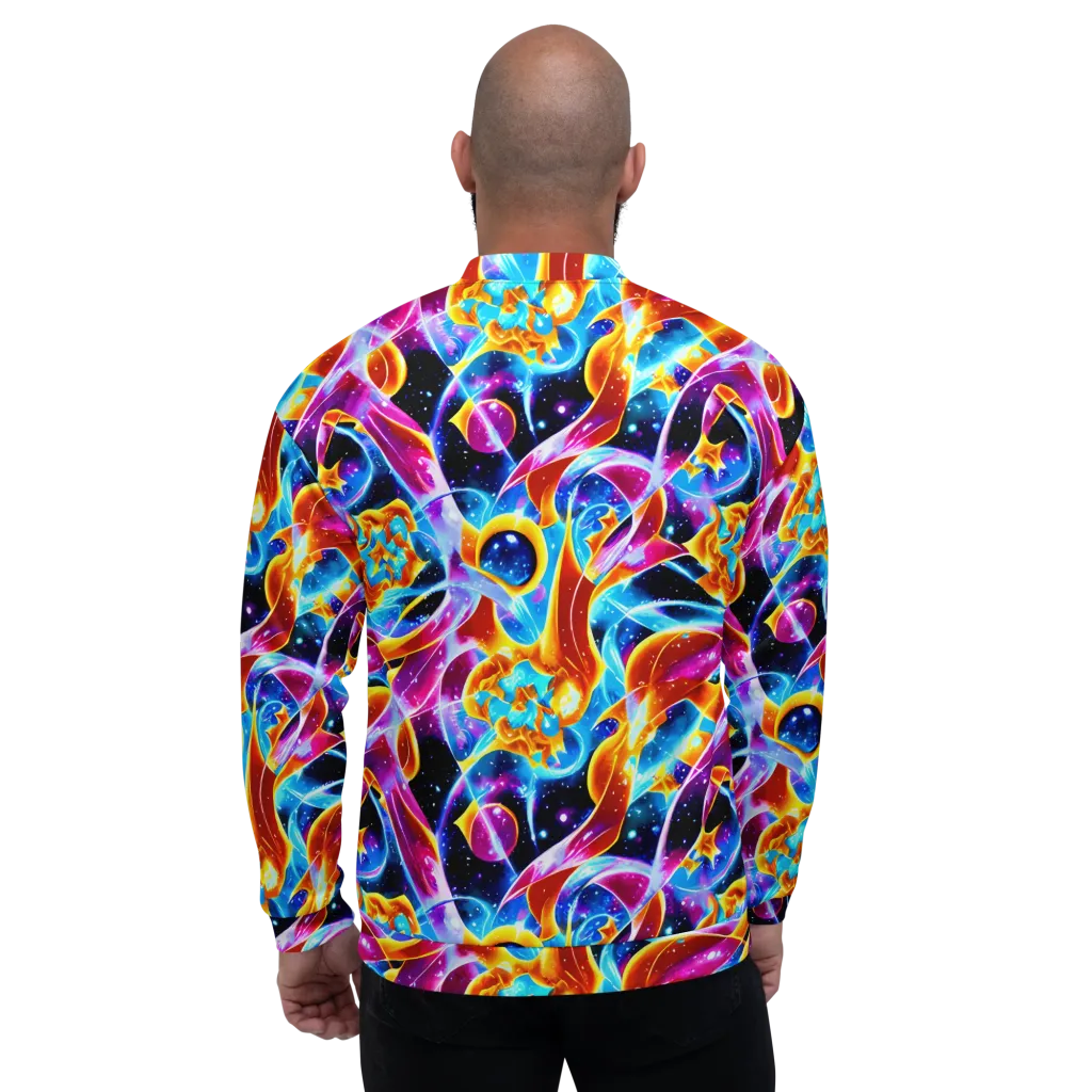 Radiant Gravity on Bomber Jacket — Back