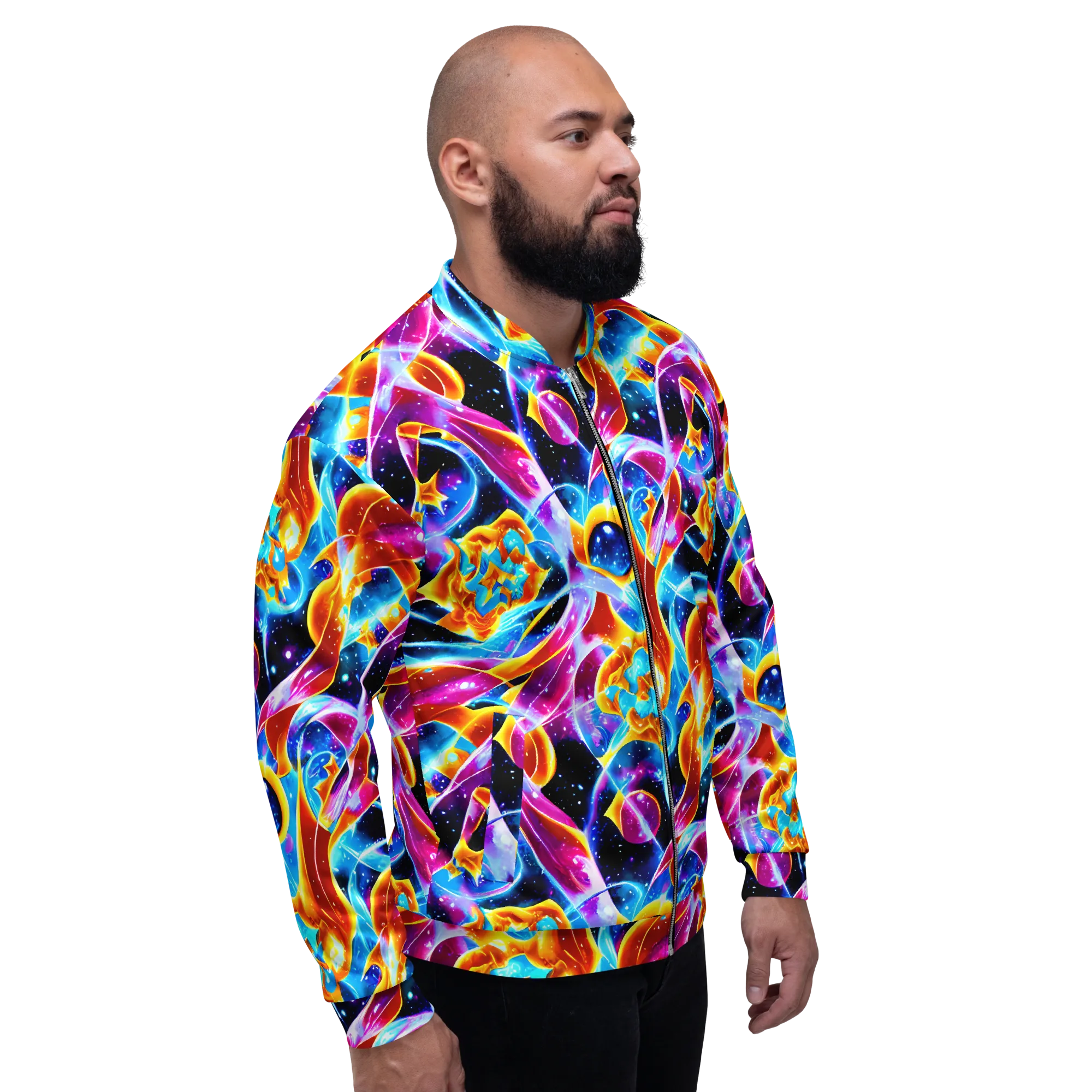 Radiant Gravity on Bomber Jacket — Right