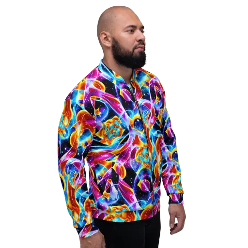 Radiant Gravity on a Bomber Jacket