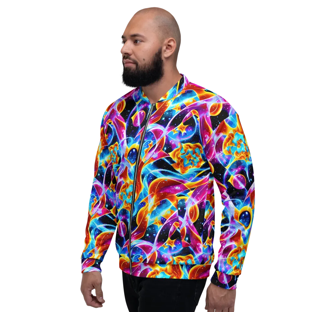 Radiant Gravity on Bomber Jacket — Left