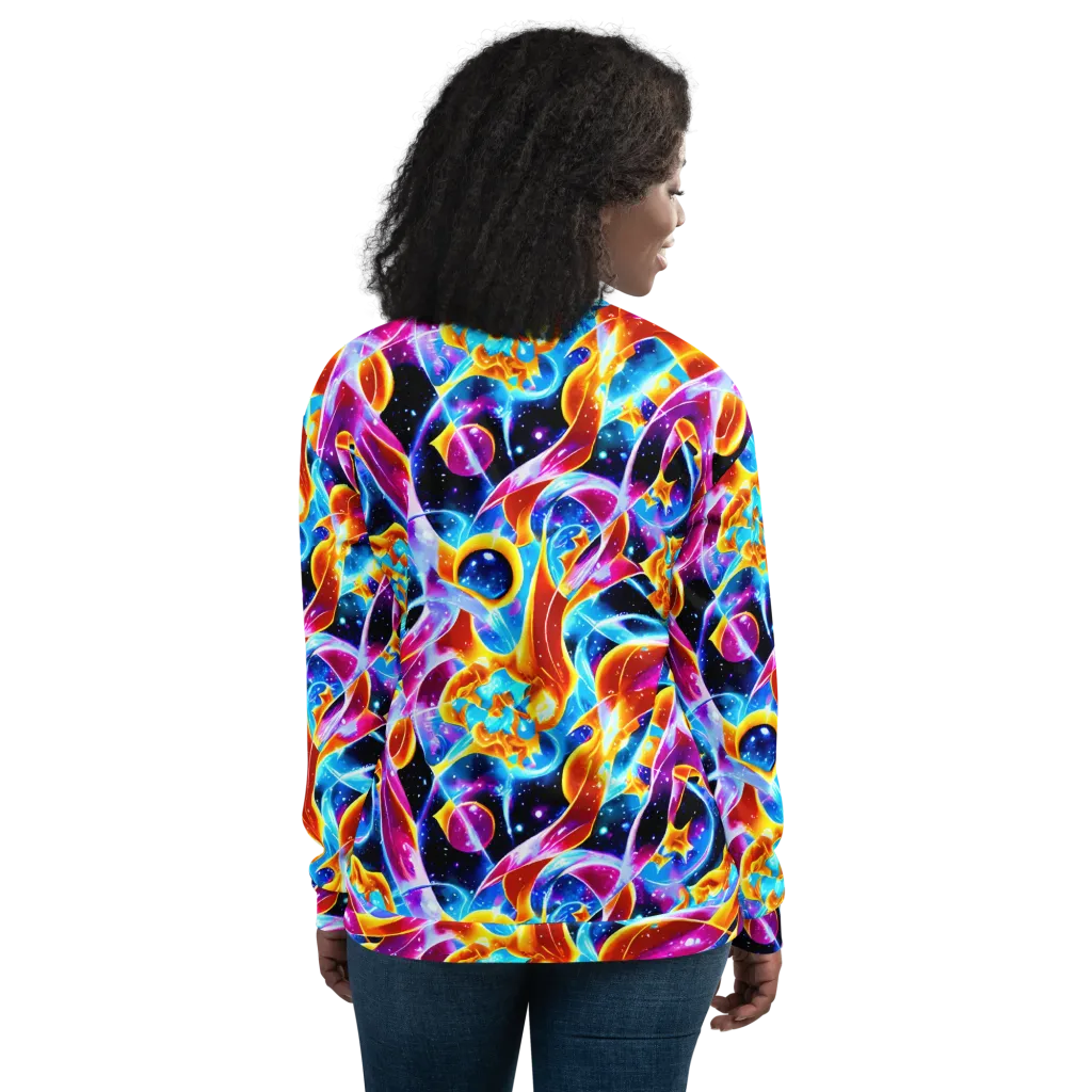 Radiant Gravity on Bomber Jacket — Back