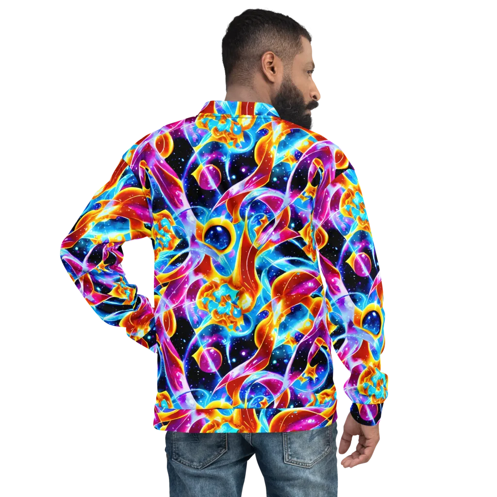 Radiant Gravity on Bomber Jacket — Back
