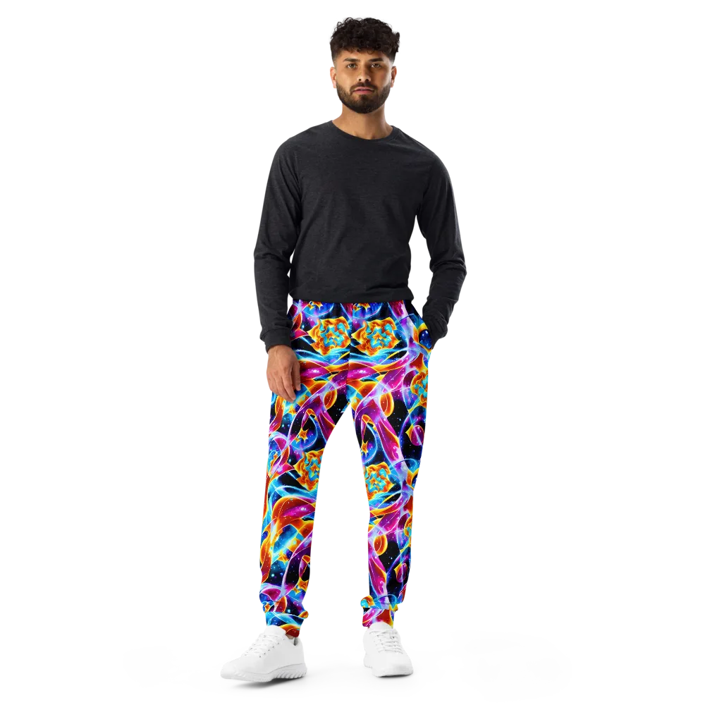 Radiant Gravity on Men's Joggers — Front