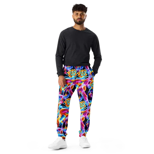 Radiant Gravity on a Men's Joggers