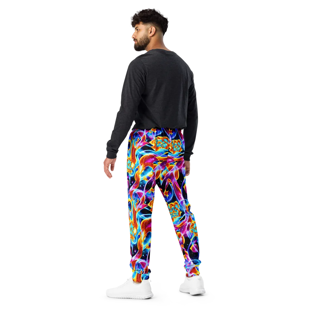 Radiant Gravity on Men's Joggers — Back