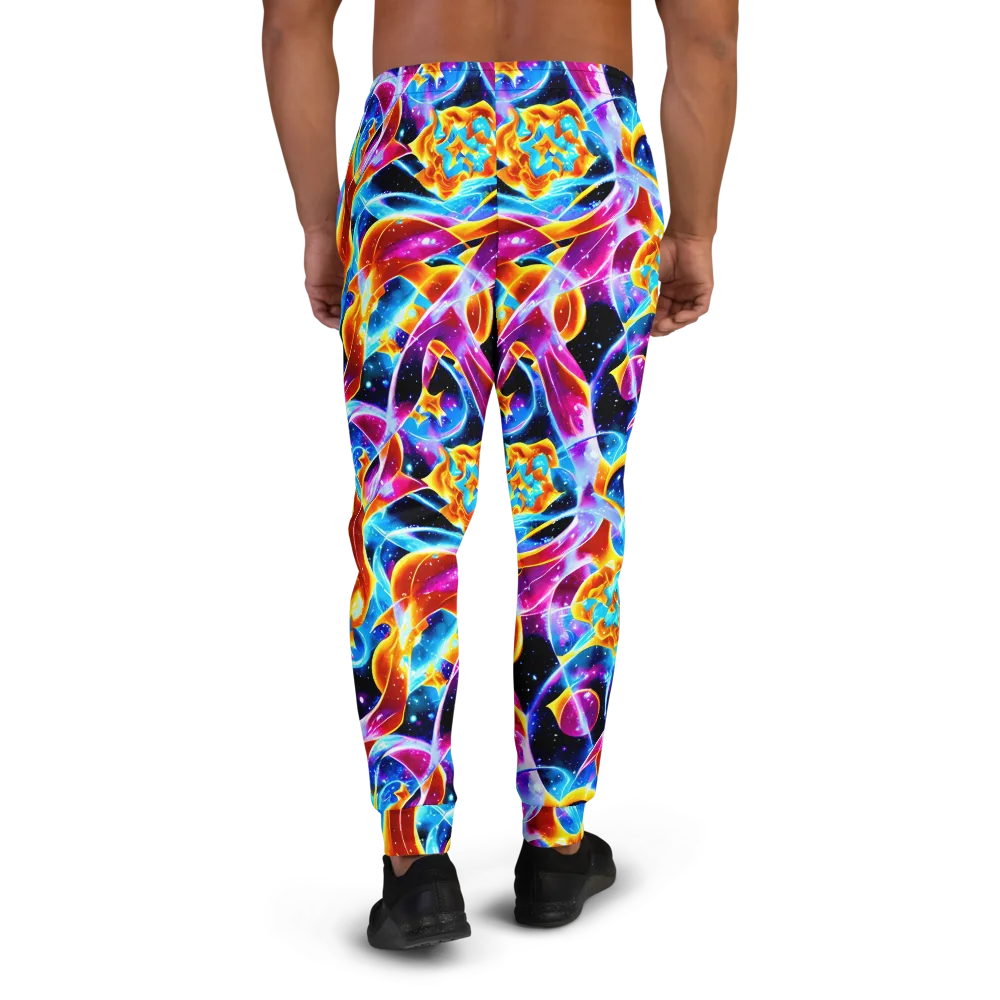 Radiant Gravity on Men's Joggers — Back