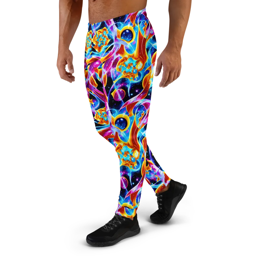 Radiant Gravity on Men's Joggers — Left