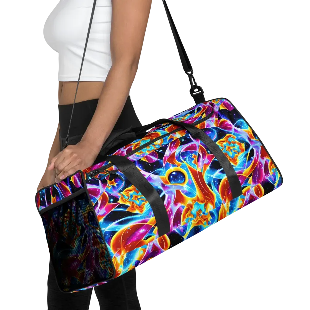 Radiant Gravity on Duffle Bag — Front