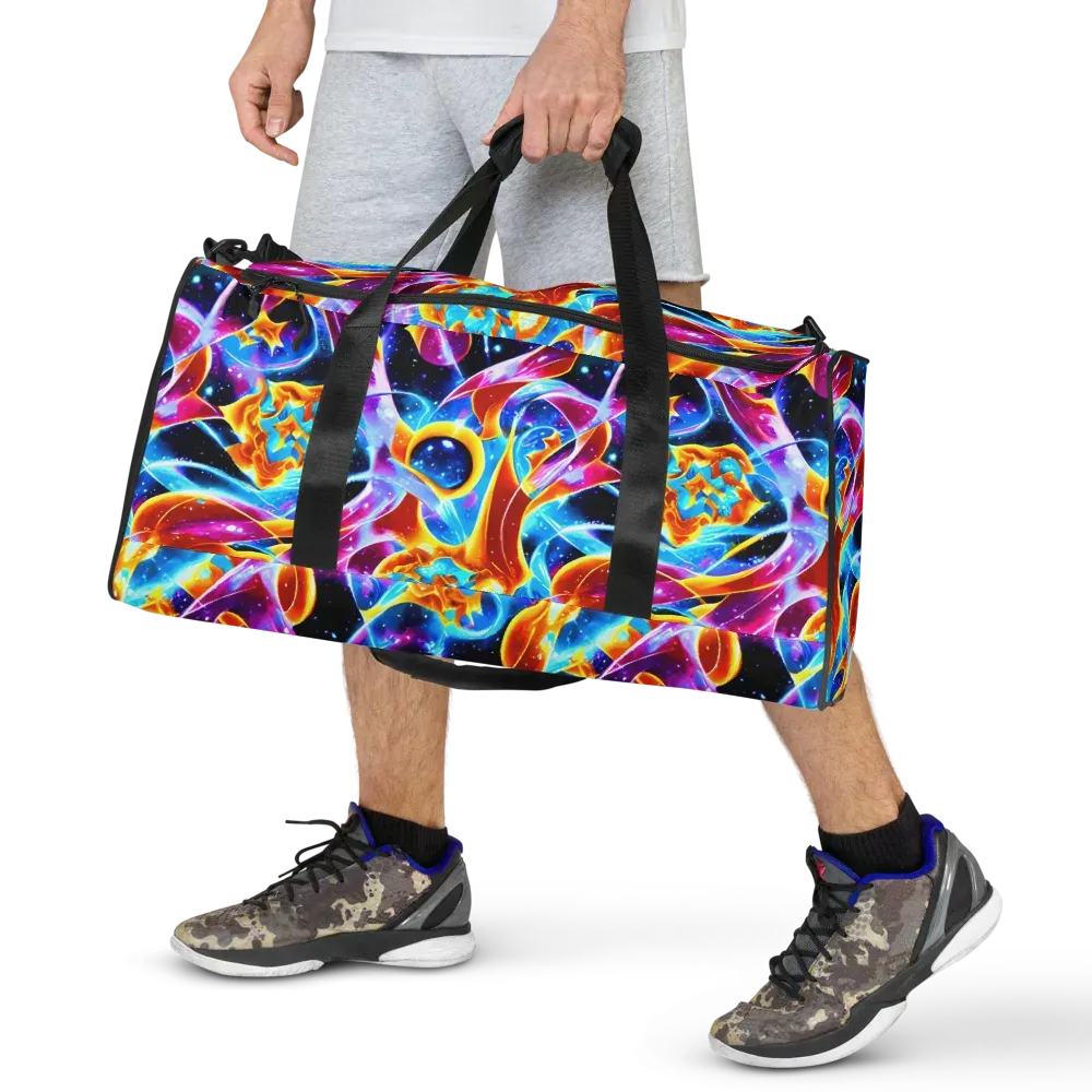 Radiant Gravity on Duffle Bag — Front