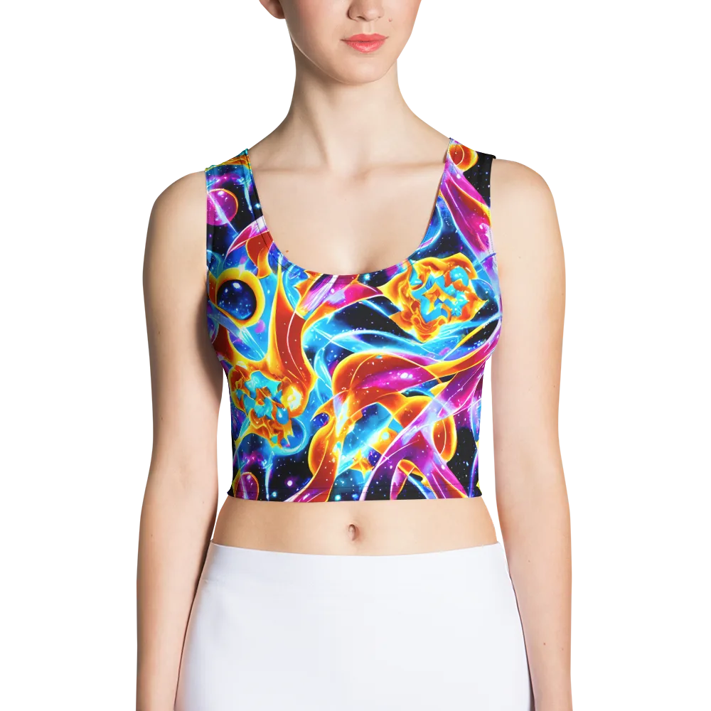 Radiant Gravity on Crop Top — Front