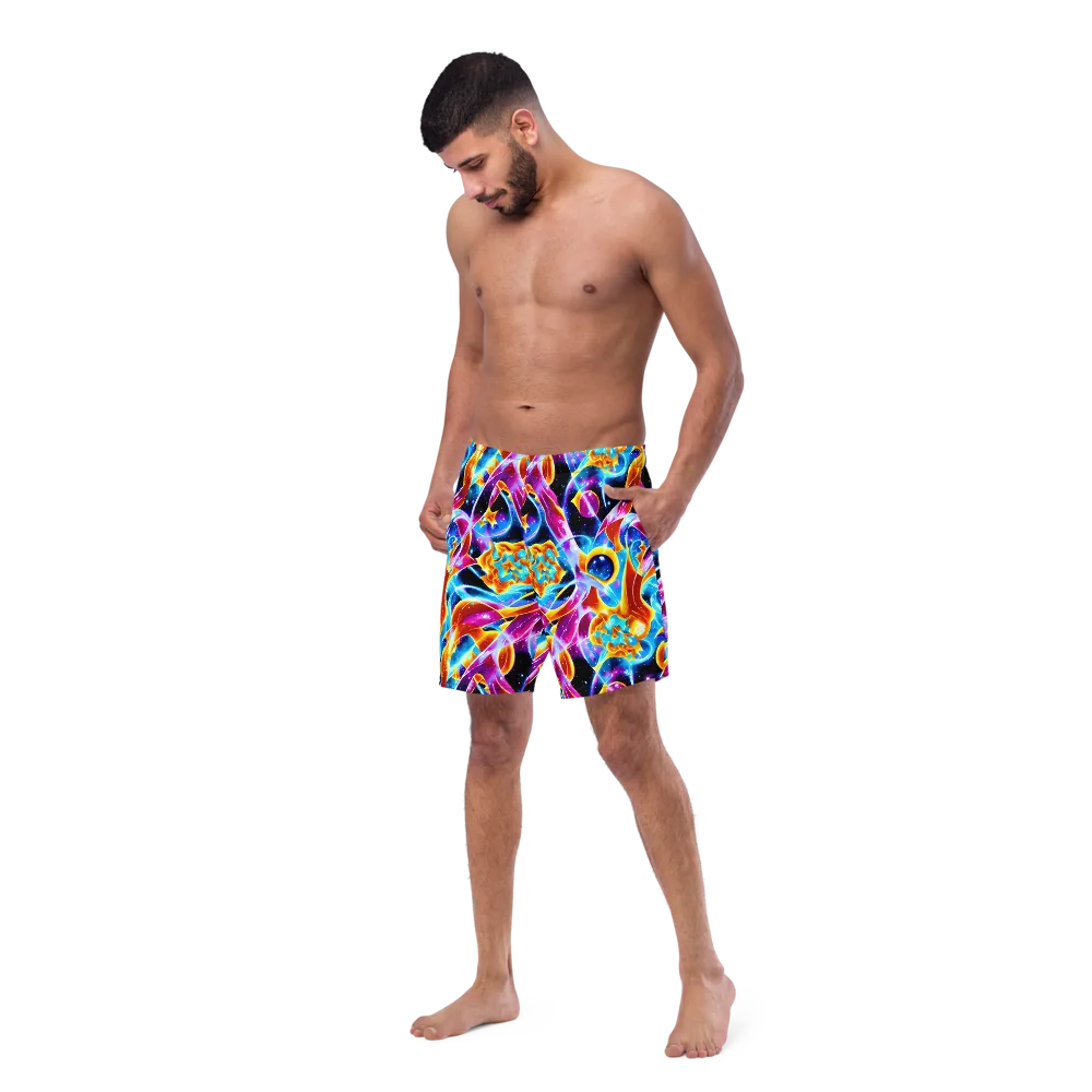 Radiant Gravity on Swim Trunks — Left Front