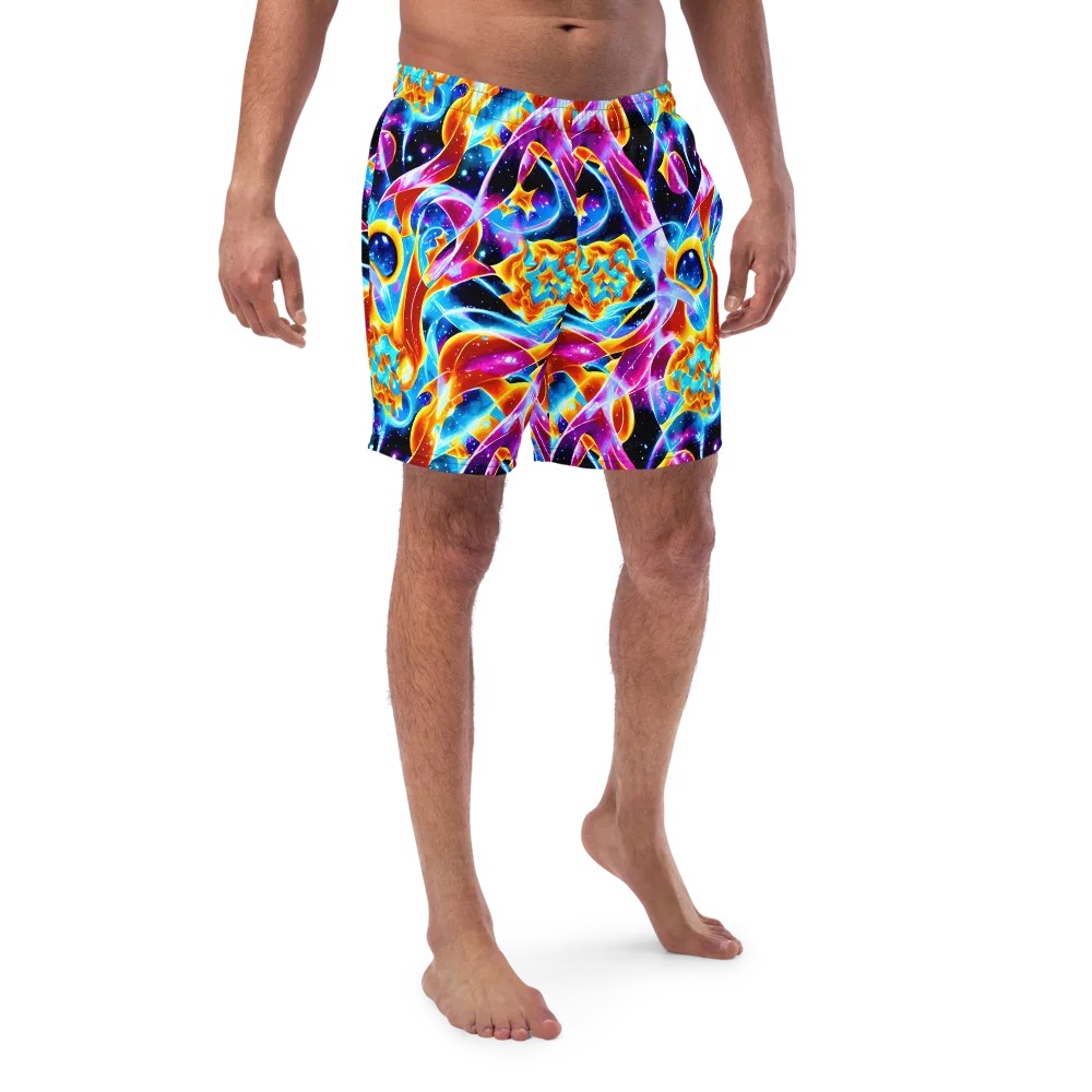 Radiant Gravity on Swim Trunks — Front