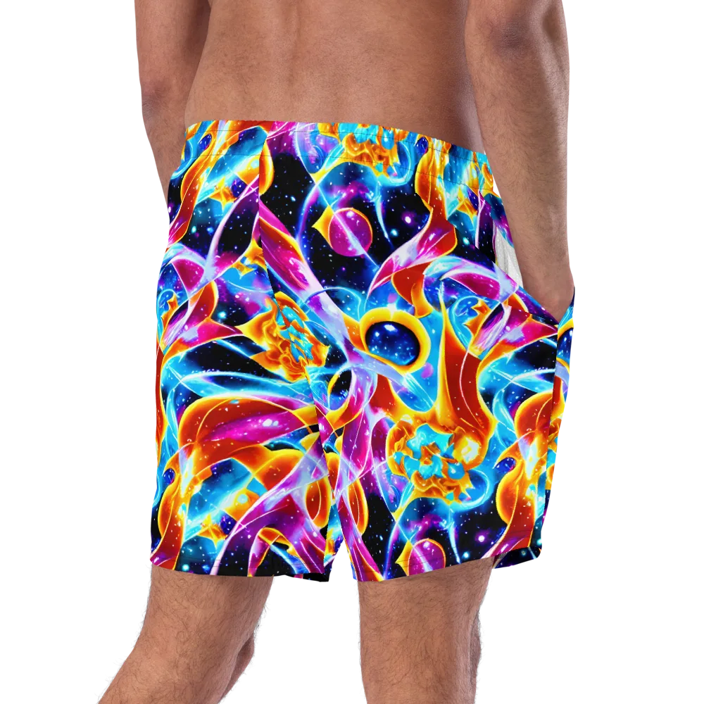 Radiant Gravity on Swim Trunks — Right Back