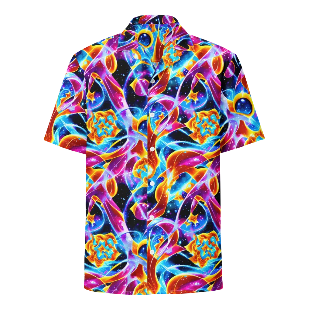 Radiant Gravity on Button Shirt — Front