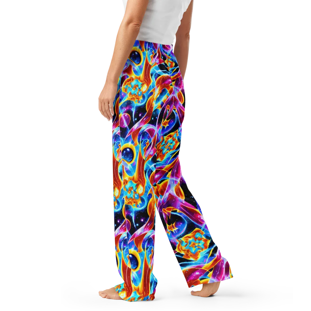 Radiant Gravity on Women's Pajama Pants — Left