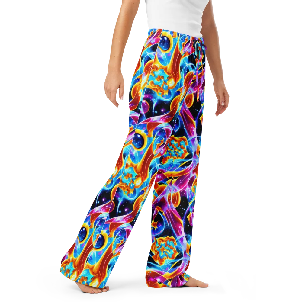 Radiant Gravity on Women's Pajama Pants — Right Front