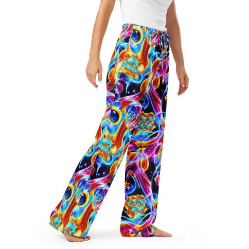 Radiant Gravity on a Women's Pajama Pants