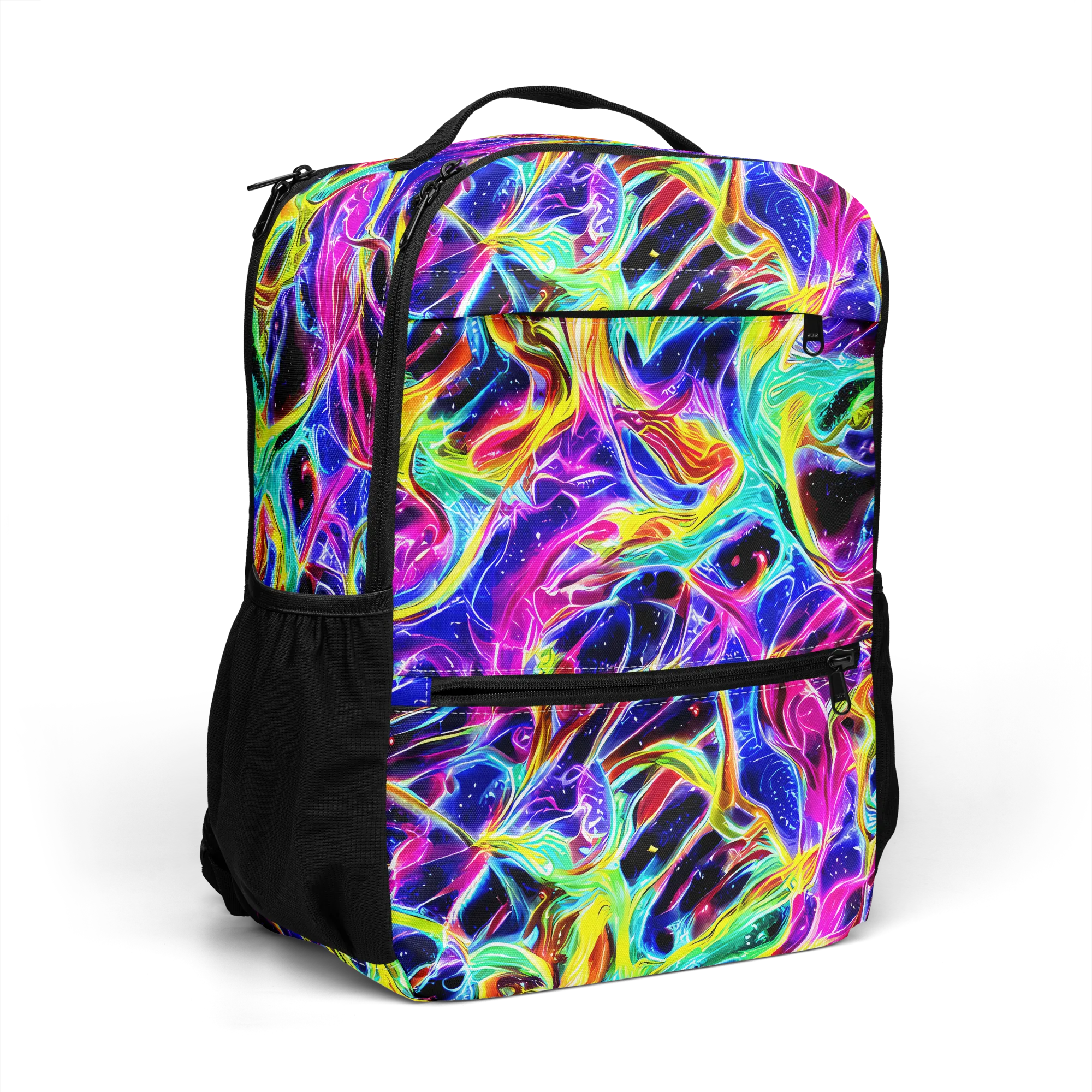 Galaxy On Fire on Utility Backpack — Right Front