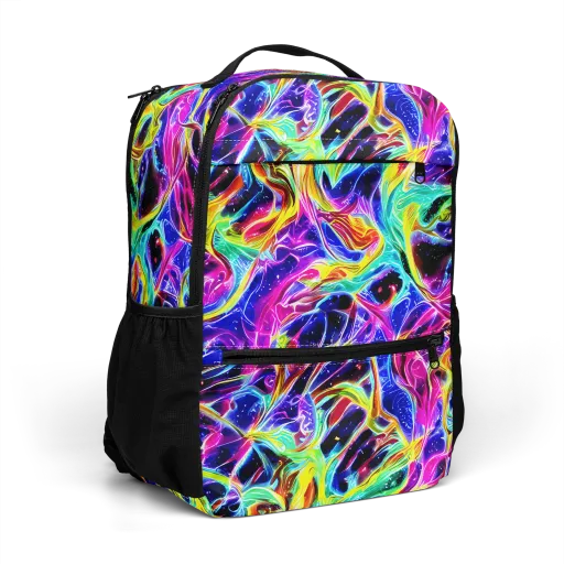 Galaxy On Fire on a Utility Backpack