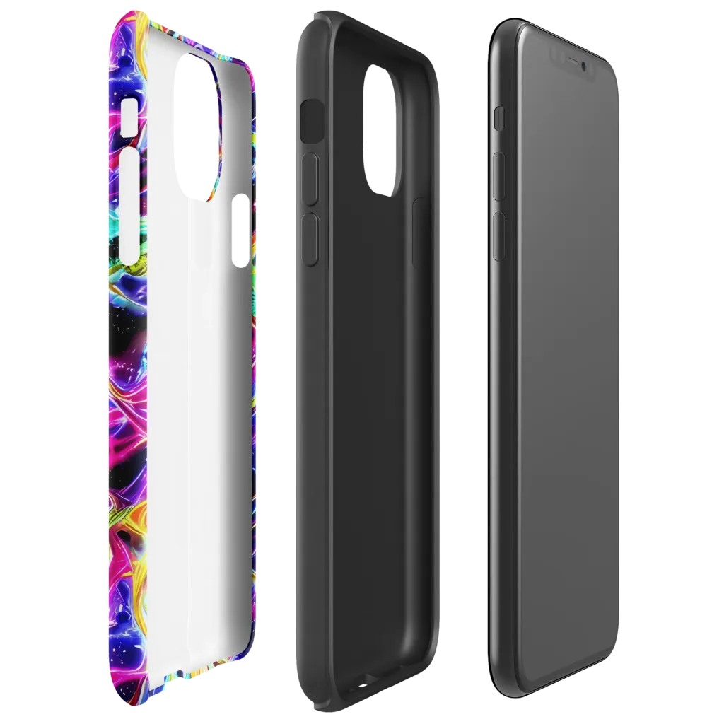 Galaxy On Fire on Tough Case for iPhone® — Right