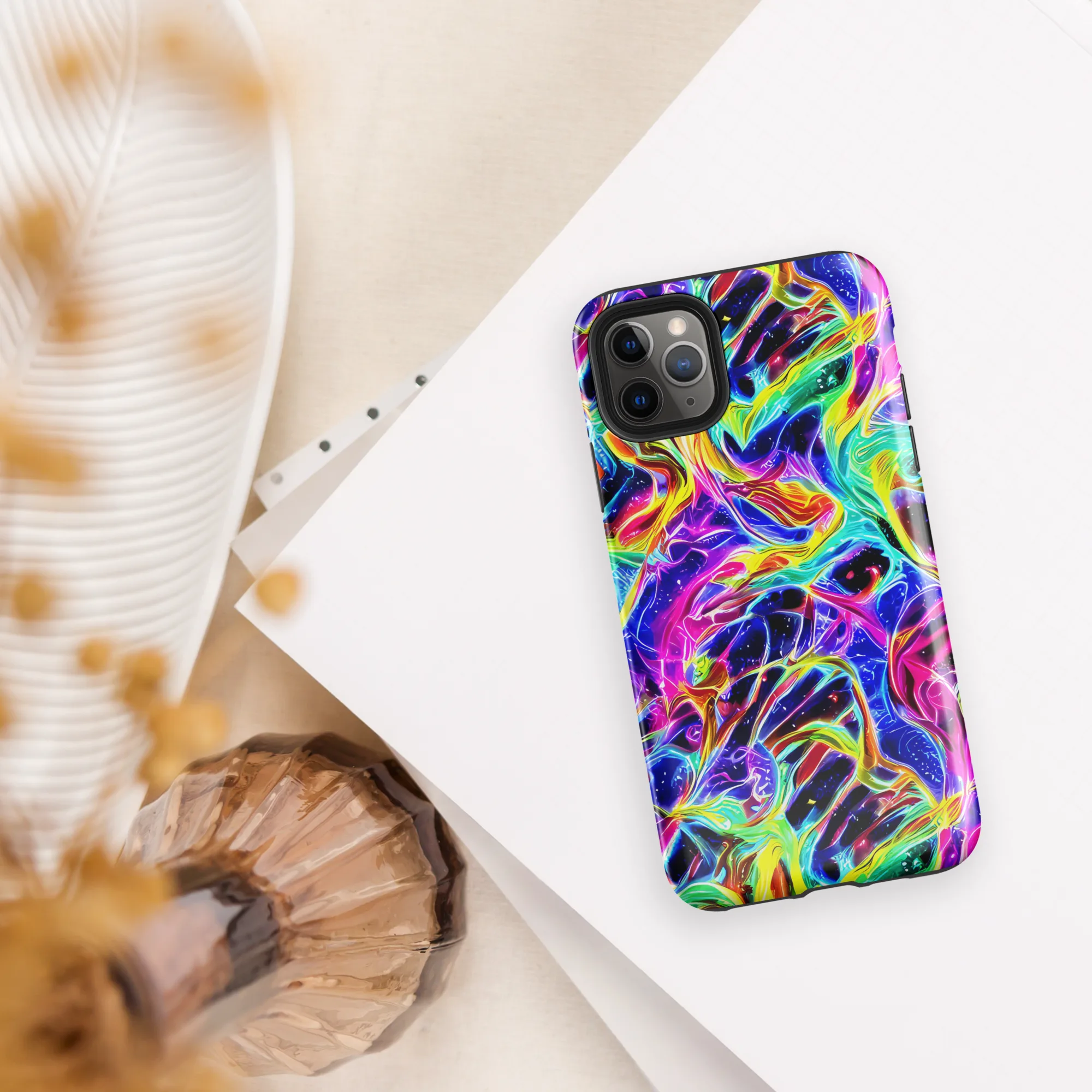 Galaxy On Fire on Tough Case for iPhone® — Front