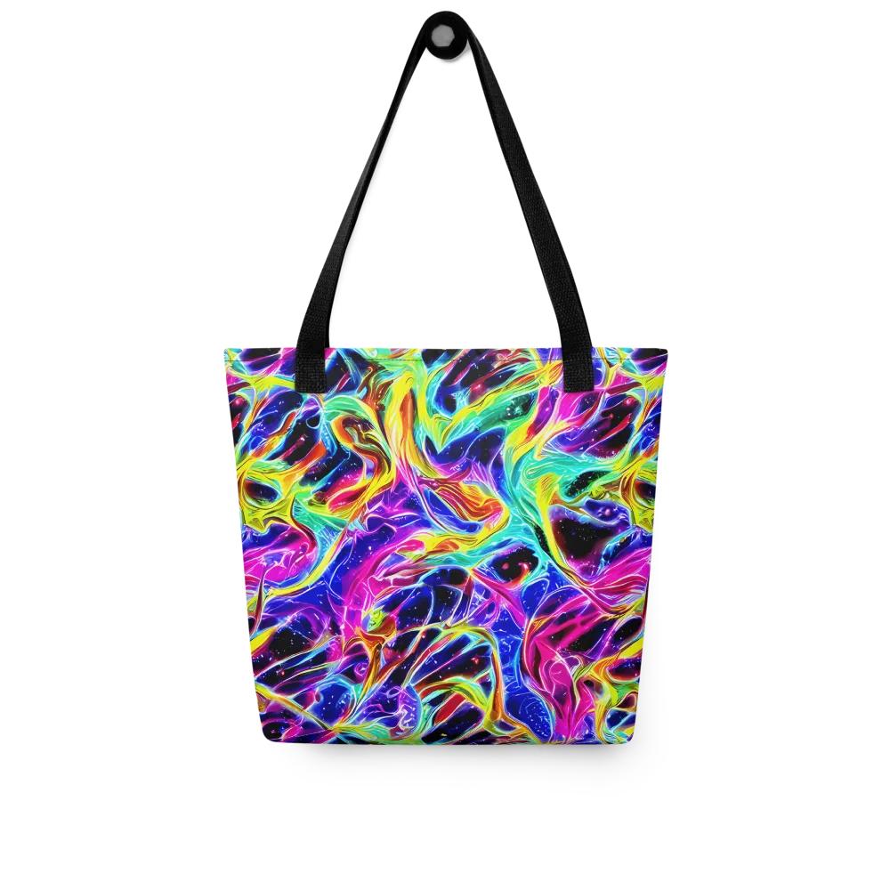 Galaxy On Fire on Tote Bag — Front