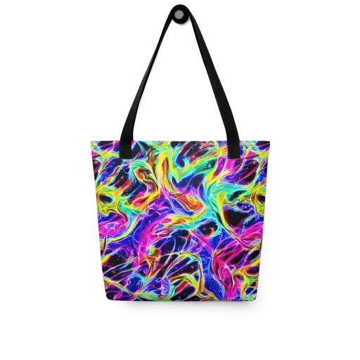 Galaxy On Fire on a Tote Bag