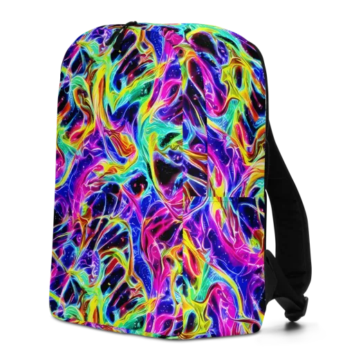Galaxy On Fire on a Minimalist Backpack