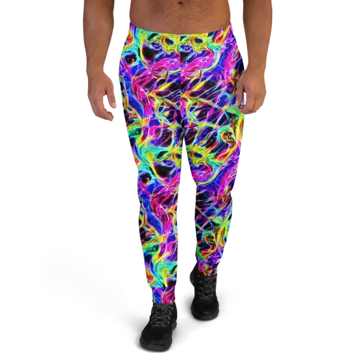Galaxy On Fire on a Men's Joggers