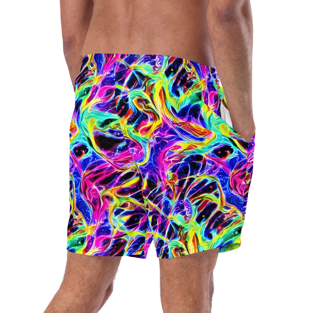 Galaxy On Fire on Swim Trunks — Right Back