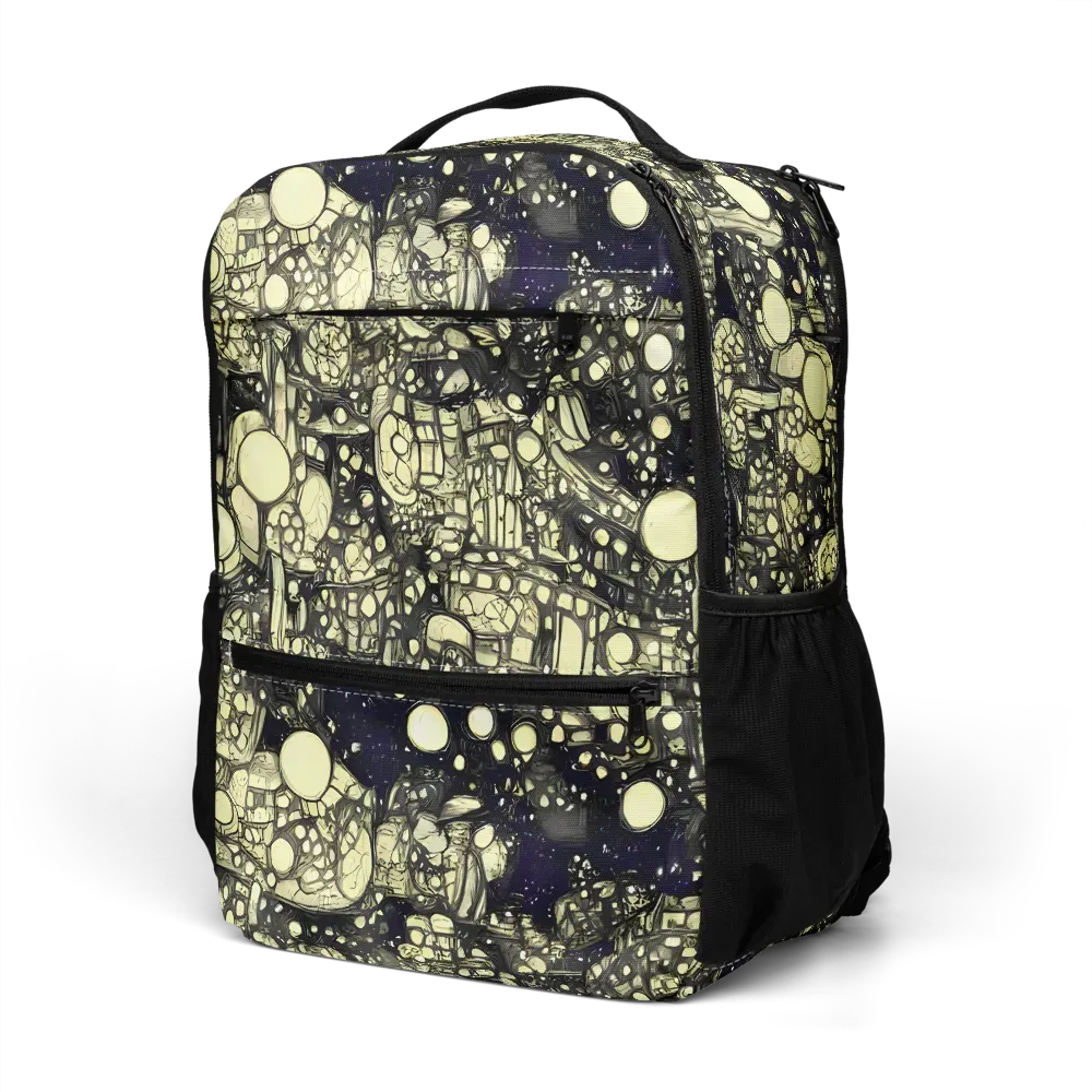 Nocturne Matrix on Utility Backpack — Left Front