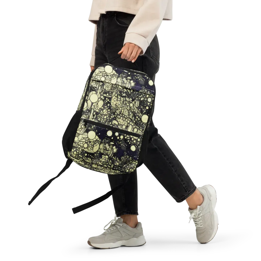Nocturne Matrix on Utility Backpack — Front