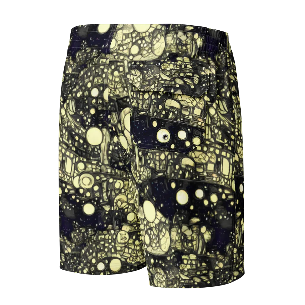 Nocturne Matrix on Men's Board Shorts — Back