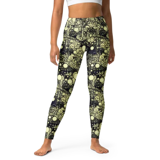 Nocturne Matrix on a Yoga Leggings